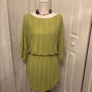 Blaque Label Green Studded Dress